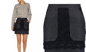 Неповторимая и загадочная кружевная юбка — стиль современной модницы Как украсить черную джинсовую юбку